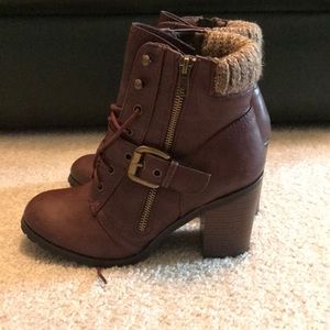 Gently worn ankle boots